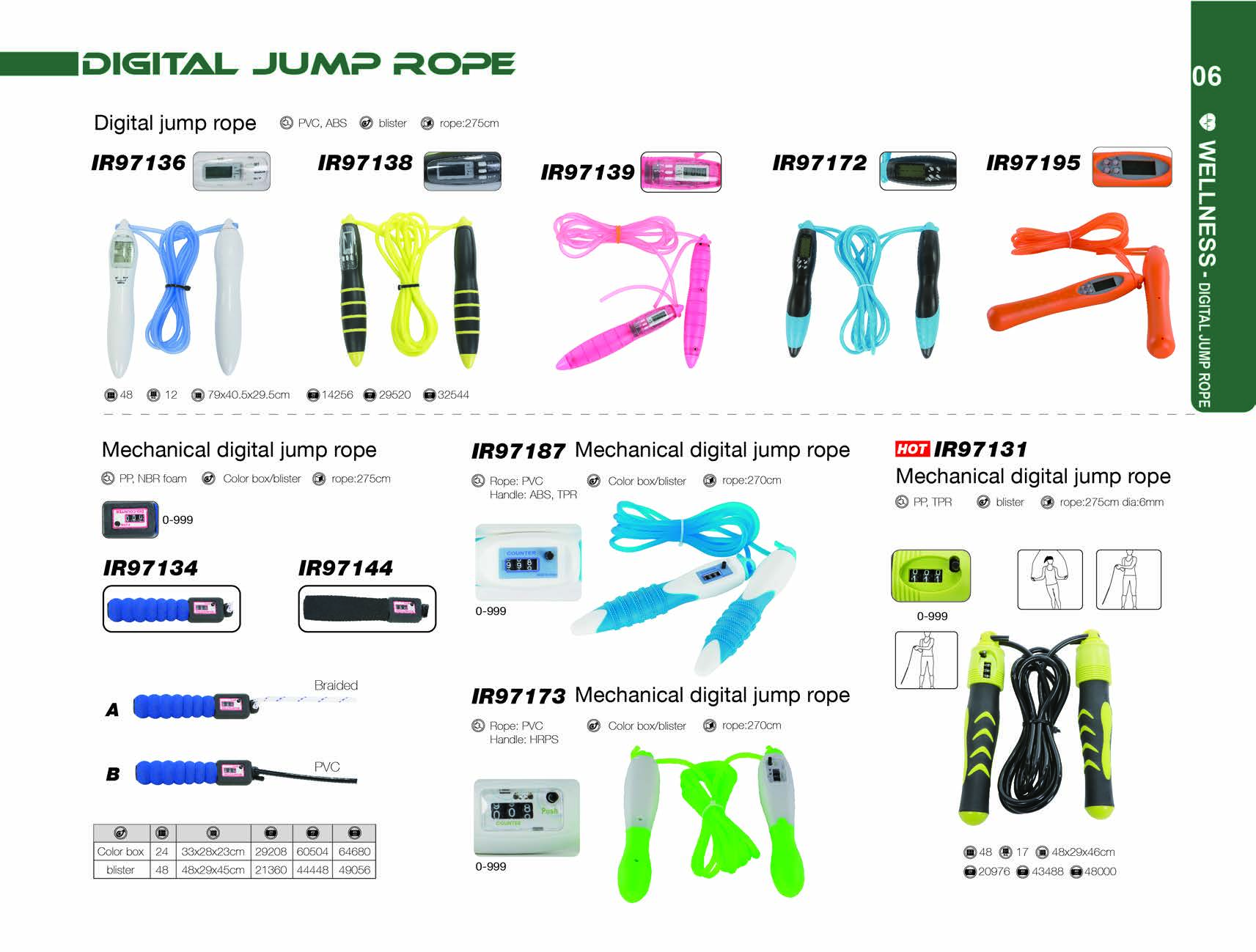 计数跳绳  DIGITAL JUMP ROPE