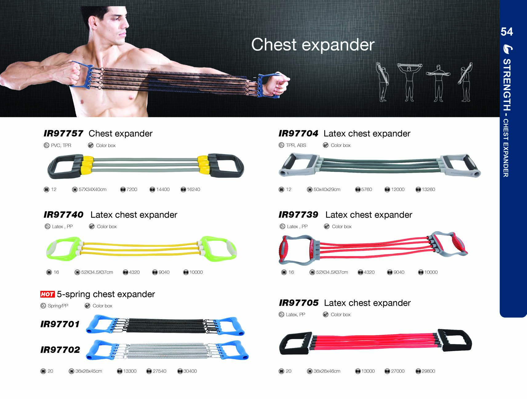 扩胸拉力器 CHEST EXPANDER