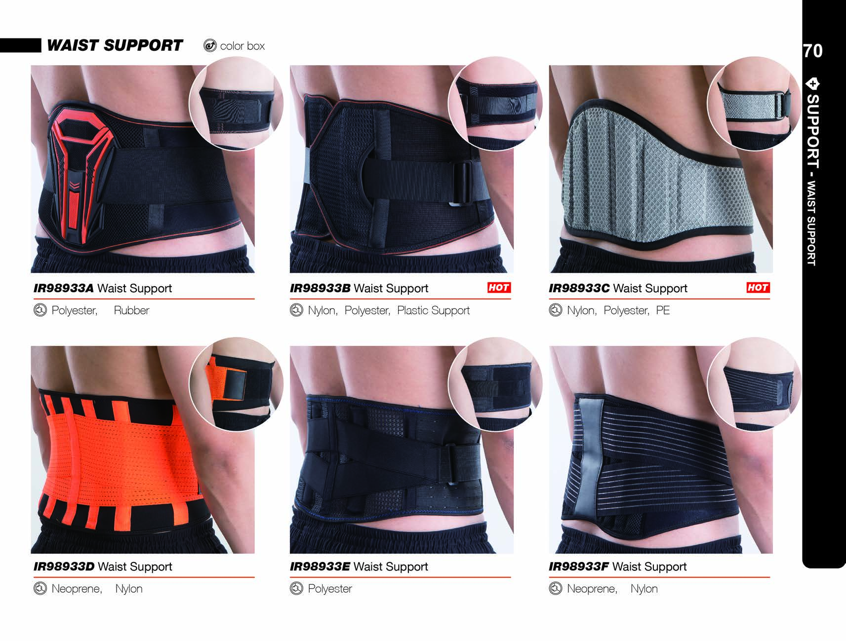 护腰 WAIST SUPPORT